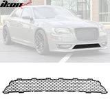 2015-2023 Chrysler 300 Gloss Black ABS Upper Grille + PP Lower Grille