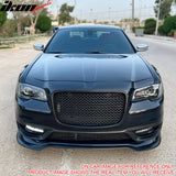 2015-2023 Chrysler 300 Gloss Black ABS Upper Grille + PP Lower Grille
