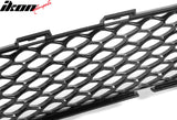 2015-2023 Chrysler 300 Gloss Black ABS Upper Grille + PP Lower Grille