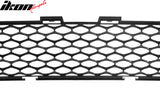 2015-2023 Chrysler 300 Gloss Black ABS Upper Grille + PP Lower Grille