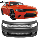 2015-2023 Dodge Charger SRT Hellcat Front Bumper Cover W/Fog Lamps PP