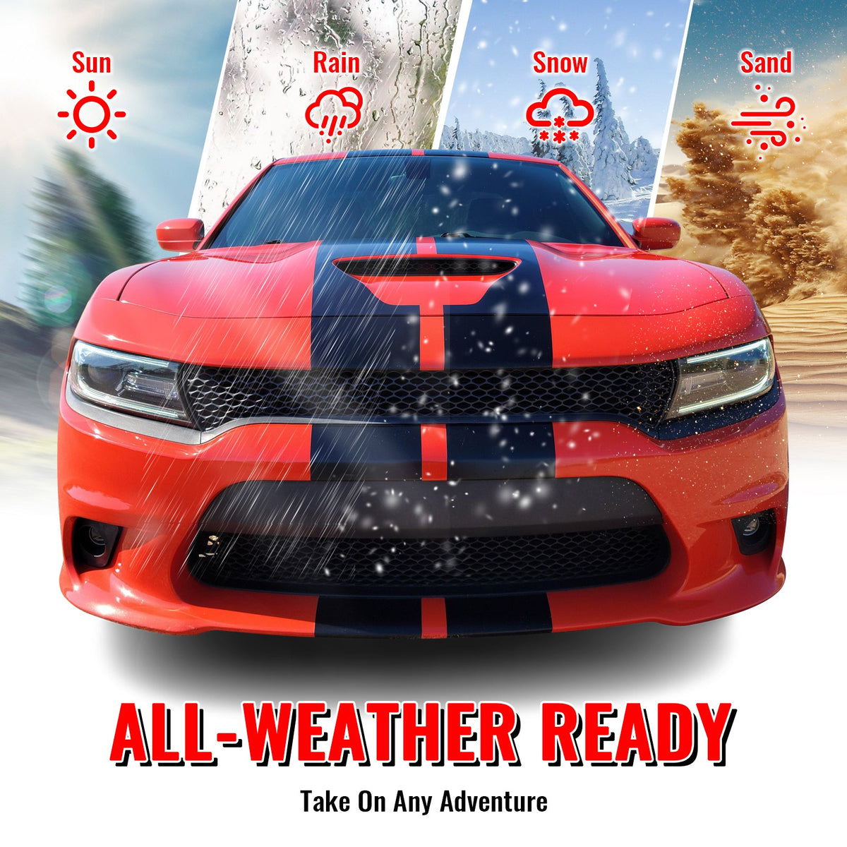2015-2023 Dodge Charger SRT Hellcat Front Bumper Cover W/Fog Lamps PP