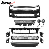 2015-2023 Dodge Charger SRT Hellcat Front Bumper Cover W/Fog Lamps PP
