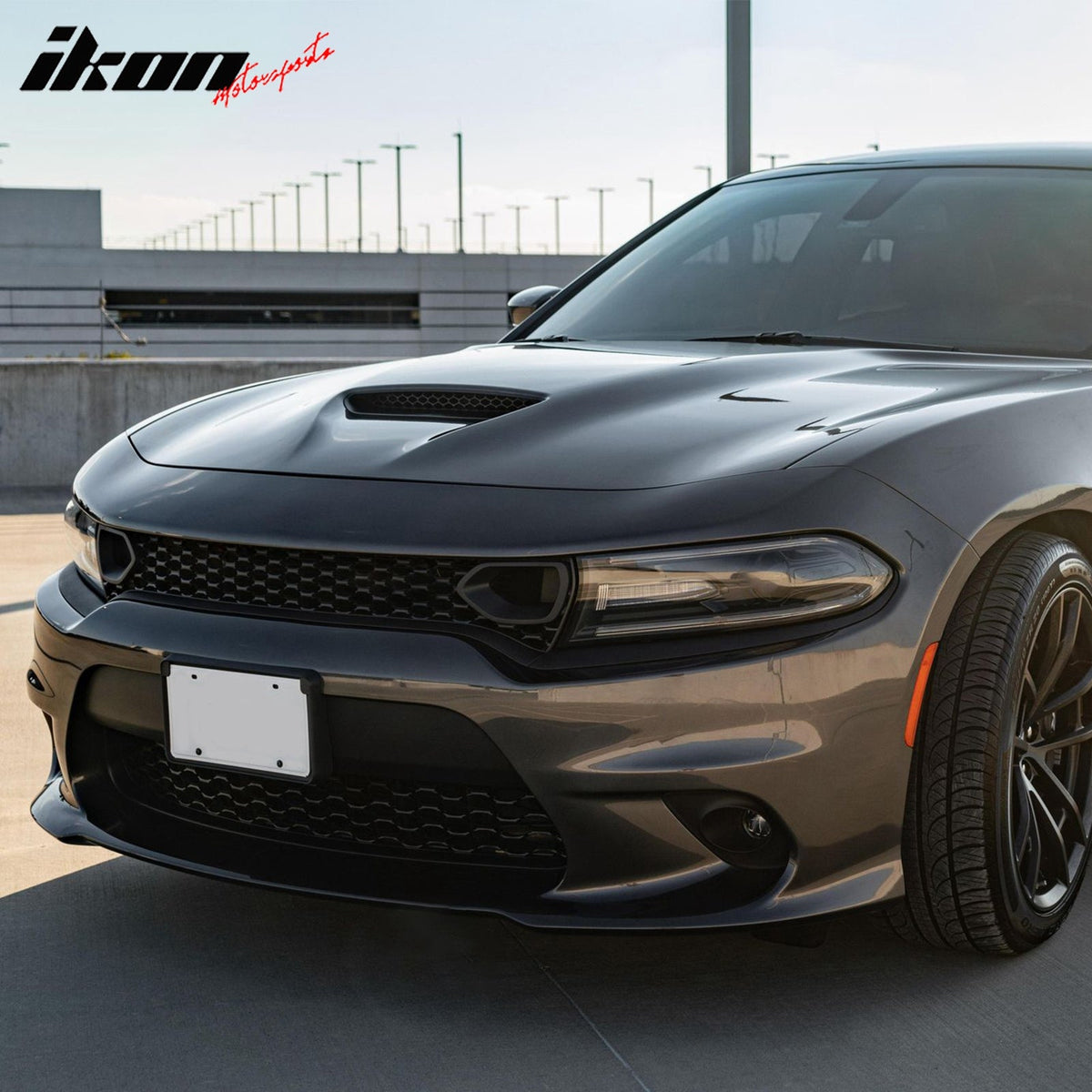 2015-2023 Dodge Charger 19 SRT Hellcat Front Bumper Cover W/Fog Lamps