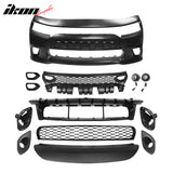 2015-2023 Dodge Charger 19 SRT Hellcat Front Bumper Cover W/Fog Lamps