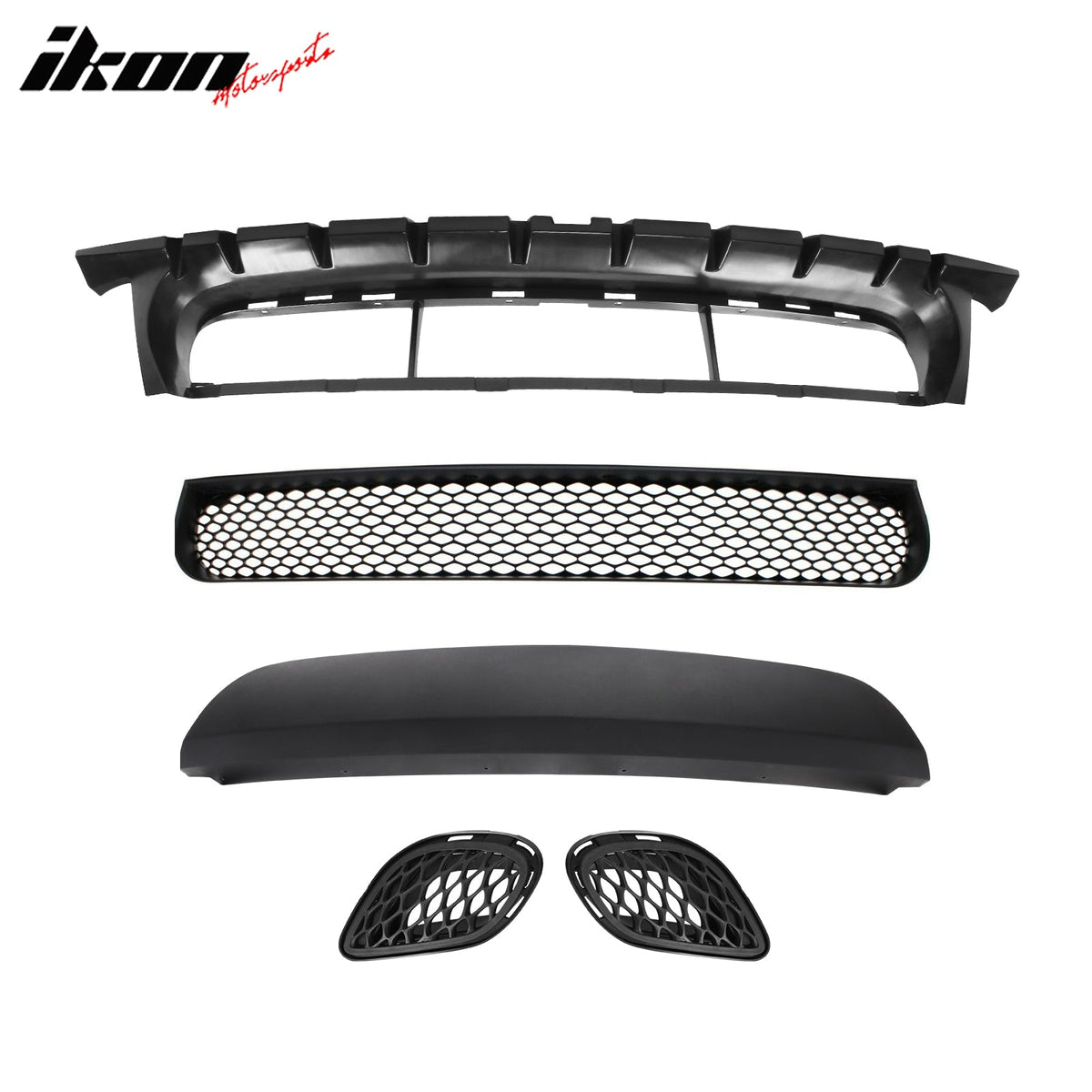 2015-2023 Dodge Charger SRT Hellcat Front Bumper W/Fog Light Grilles