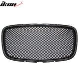 2015-2023 Chrysler 300 300C B Style Black Front Upper Grille