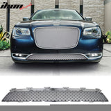 Fits 15-23 Chrysler 300 300C B Upper + Lower Grille- Chrome