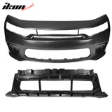 2015-2023 Dodge Charger Front Bumper & Grille Sedan Widebody Black PP