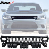 2015-2023 Dodge Charger Grill Unpainted Black Front Upper Car Grille
