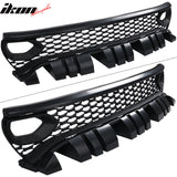 2015-2023 Dodge Charger Grill Unpainted Black Front Upper Car Grille