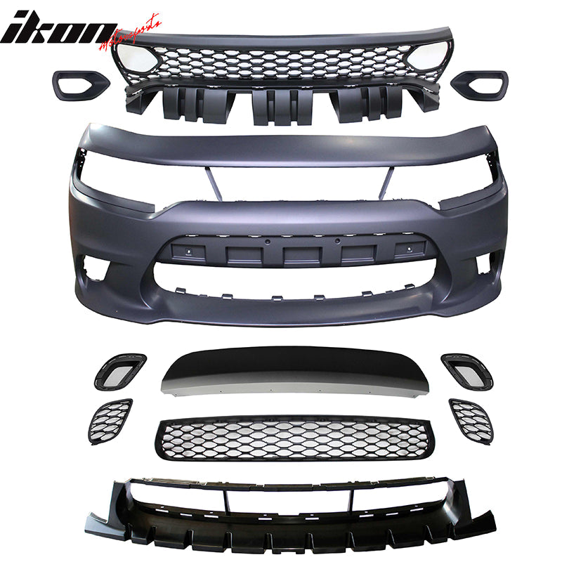 2015-2023 Dodge Charger Scat Pack SRT 392 Front Bumper Cover PP