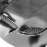 2015-2023 Dodge Charger SRT Style Car Hood Scoop Vent Black Aluminum