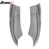 2015-2023 Dodge Charger V2 Style CF Print Rear Bumper Lip Side Apron