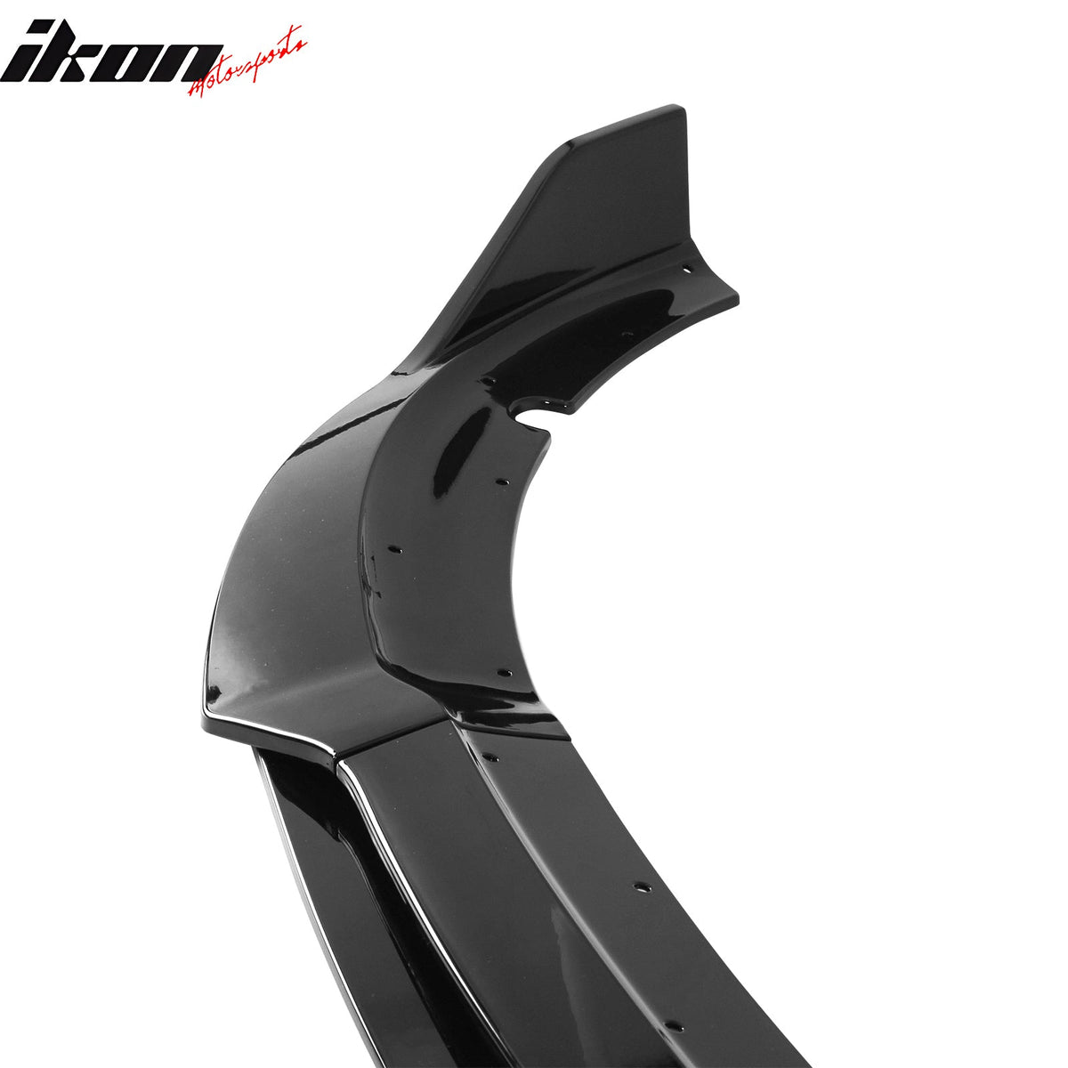 2015-2023 Dodge Charger SRT V2 Style Gloss Black Front Bumper Lip ABS