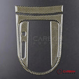 Reflective Carbon Fiber Center Console Overlay for 2015–2023 Ford Mustang