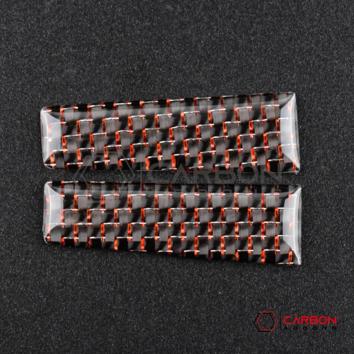 Carbon Fiber Shift Knob Side Trim Overlay for 2015–2023 Ford Mustang