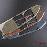 2015-2023 Mustang Reflective Carbon Fiber Window Switch Trim Overlay