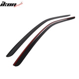 2015-2024 Ford Mustang Coupe Window Visors Slim Smoke Tinted  Acrylic