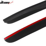 2015-2024 Ford Mustang Coupe Window Visors Slim Smoke Tinted  Acrylic