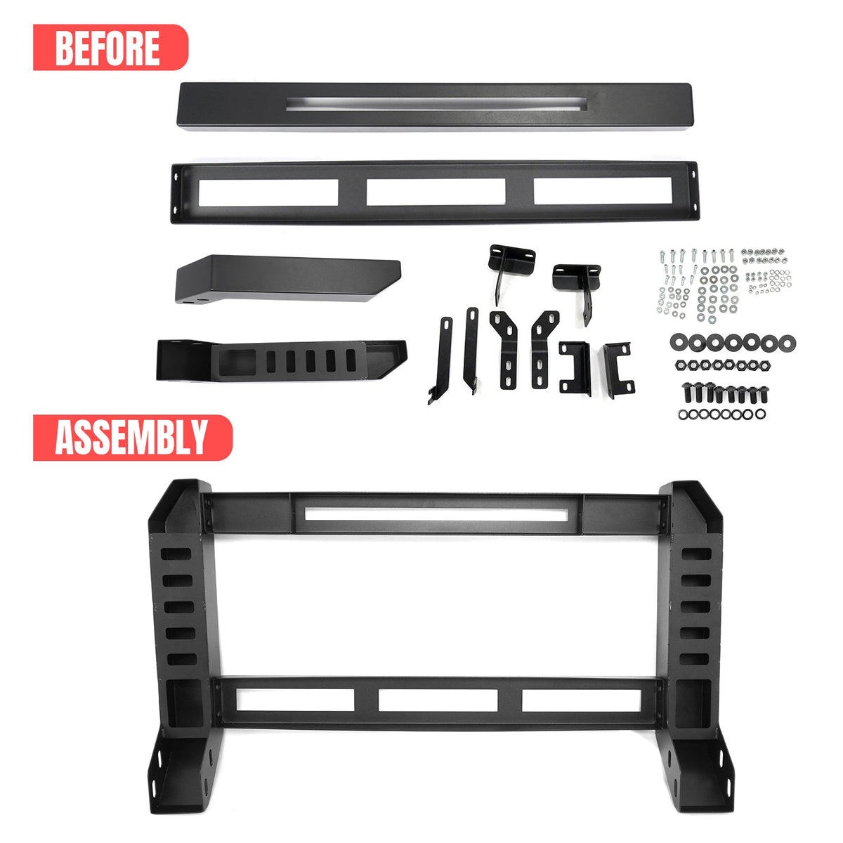 2009-2018 Dodge Ram 1500 2019-2023 Classic Bumper Grille Guard