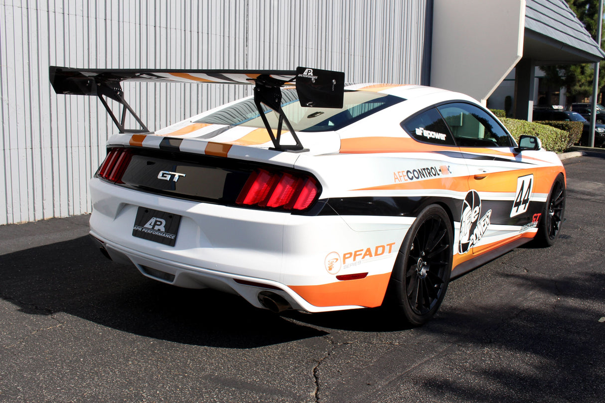 Ford Mustang Shelby GT350 GT500 S550 GT250 Carbon Fiber Adjustable Wing 2015-2017