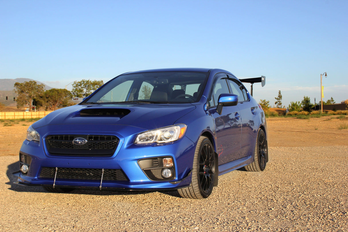 Subaru WRX Carbon Fiber Wind Splitter w/ Rods 2015-2017 (WRX Only)