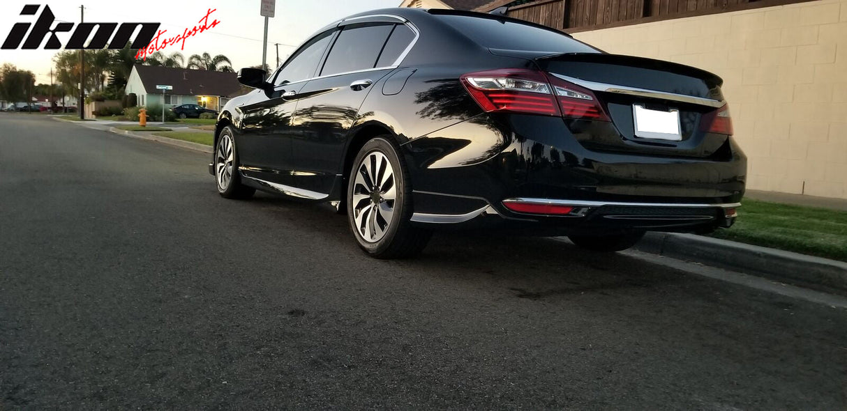 2016-2017 Honda Accord Sedan HFP Style PP Rear Lip Underbody Spoilers