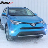 2016-2017 Toyota RAV4 Front Bumper Fog Lights Driving Lamps Clear Lens