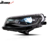 2016-2018 Chevrolet Camaro Projector DRL LED Headlights Lamps
