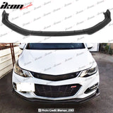 2016-2019 Chevy Cruze RS Front Lip OEM Style Unpainted Black Car Lip P