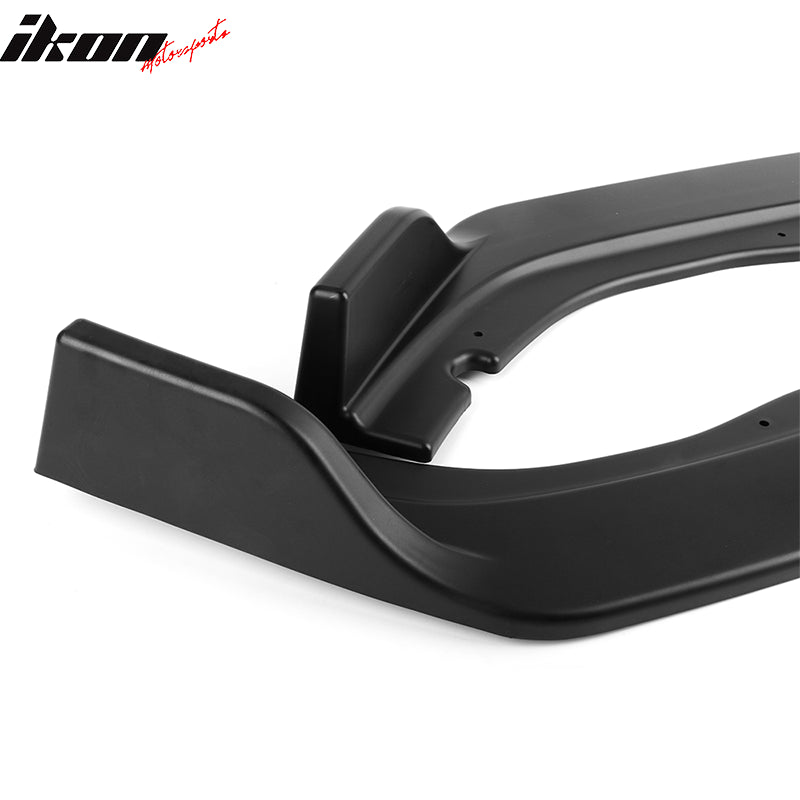 2016-2019 Chevy Cruze RS Front Lip OEM Style Unpainted Black Car Lip P