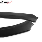 2016-2019 Chevy Cruze RS Front Lip OEM Style Unpainted Black Car Lip P