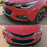2016-2019 Chevy Cruze RS Front Lip OEM Style Unpainted Black Car Lip P