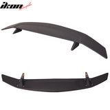 2016-2020 Honda Civic IKON Type A Primer Black Rear Spoiler Wing ABS