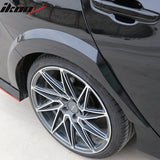 2016-2021 Honda Civic Sedan Type-R Black Rear Bumper Fender Flares PP
