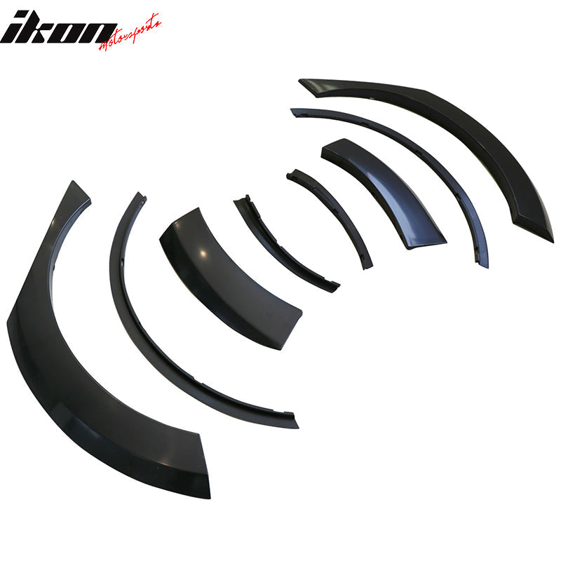 2016-2021 Honda Civic Sedan Type-R Black Rear Bumper Fender Flares PP