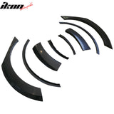 2016-2021 Honda Civic Sedan Type-R Black Rear Bumper Fender Flares PP