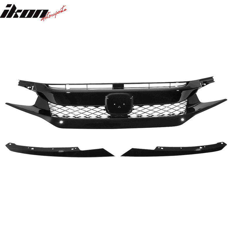 2016-2021 Honda Civic 10TH Gen FK8 Grill Type R Bumper Car Grille