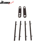 2016-2021 Honda Civic IKON Type A Primer Black Rear Spoiler Wing ABS