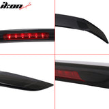 2016-2021 Honda Civic RS SI Crystal Black Pearl Rear Spoiler Wing ABS