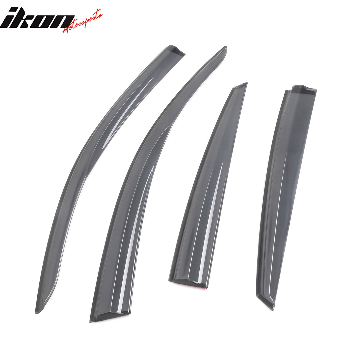 2016-2021 Honda Civic Sedan Transparent Smoke Window Visors Acrylic