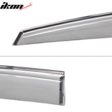 2016-2021 Honda Civic Sedan Transparent Smoke Window Visors Acrylic