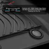 2016-2022 BMW 7 Series G11 3D Molded Floor Mats Carpet + Trunk Mat TPE