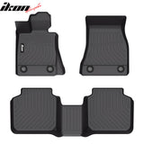 2016-2022 BMW 7 Series G11 3D Molded Floor Mats Carpet + Trunk Mat TPE