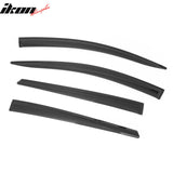 2016-2022 Toyota Prius& 2017-2022 Prius Prime Hatchback Window Visors Smoke Acrylic Rain Sun Deflectors Guard 4PCS Set