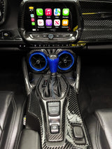 2016-2024 Camaro Carbon Fiber Center Console AC Vent Covers