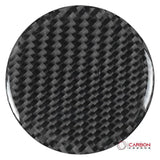 2016-2024 Camaro Carbon Fiber Dash AC Vents Chrome Delete Cover