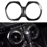 2016-2024 Camaro Real Carbon Fiber Center Console AC Vent Trim Cover