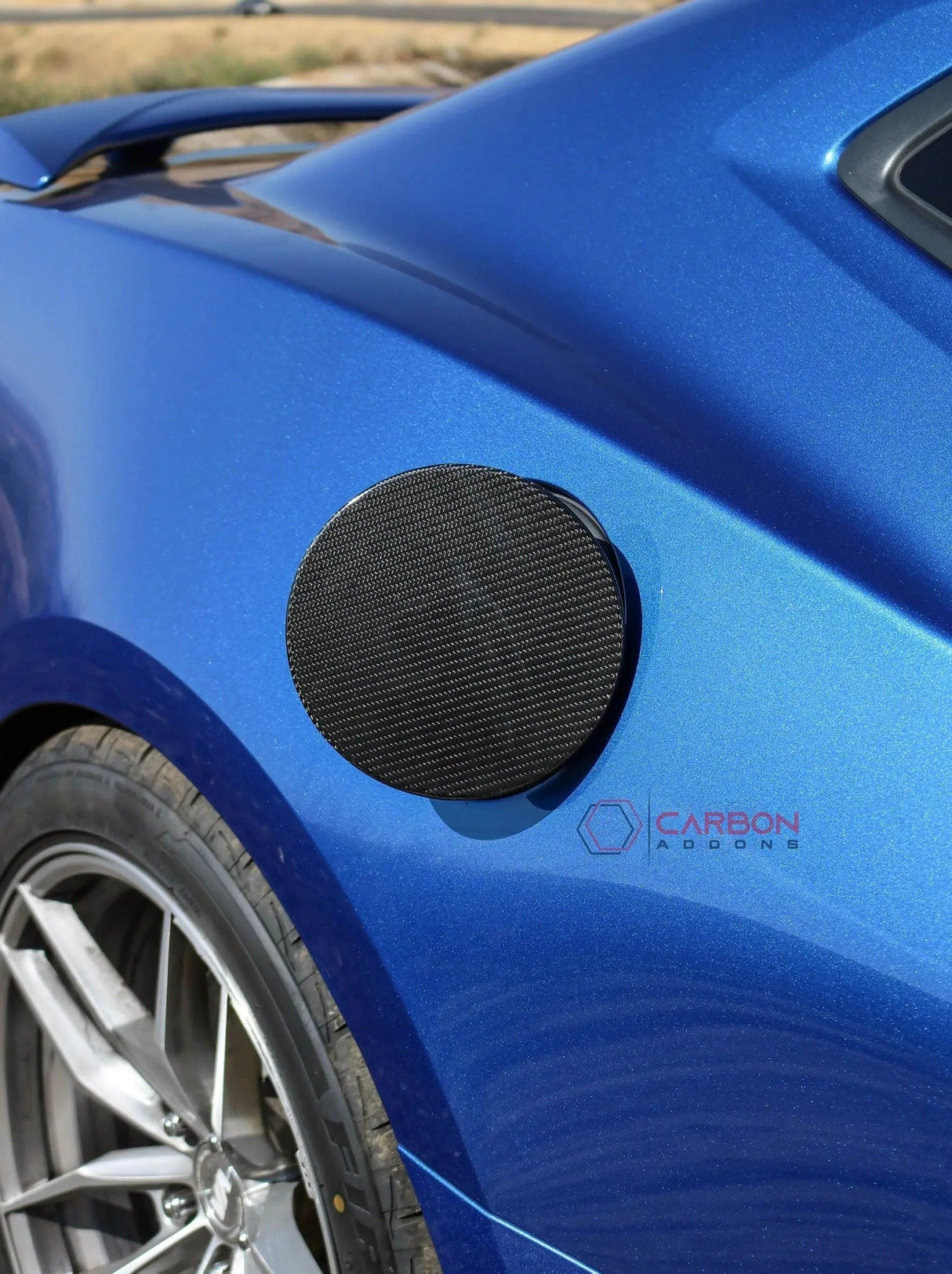 2016-2024 Camaro Real Carbon Fiber Gas Cap Cover